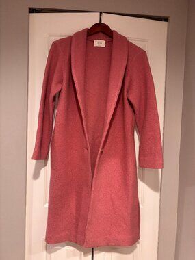 Aritzia Wilfred Wool Coat - Dusty Rose/Pink Size S